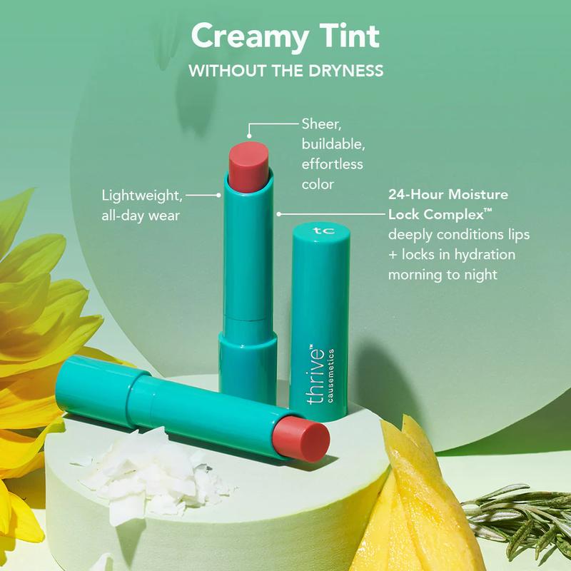 Sheer Strength Hydrating Lip Tint - Moisturizing Lipstick for Long-lasting Gloss Lightweight Lipgloss