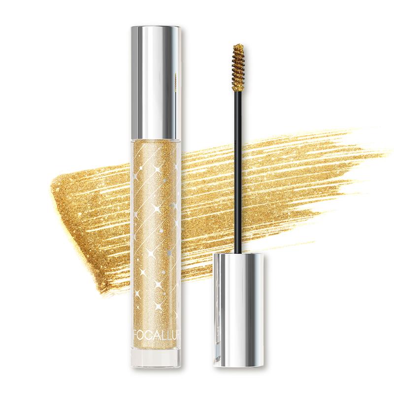 FOCALLURE Star Drifter Glitter Mascara #PK03 - Vanity of Galaxy Lash Makeup Cosmetic