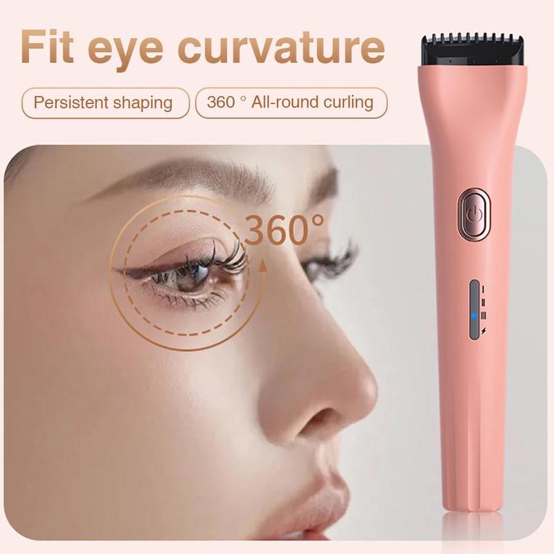 Electric Eyelash Curler, Electric Heated Eyelash Curler for Naturally Eyelashes, Professional Eye Makeup Tool for Women, Eye Makeup Products