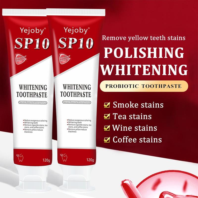 [Only $10.99!!!] Sp10 Probiotic Toothpaste,Sp-10 Ultra Whitening Toothpaste,Probiotics Bright White Toothpaste,Sp-10 Probiotic Toothpaste,Sp10 Toothpaste,Fresh Breath,Deep Cleaning Care Toothpaste oral health niacinamide toothpaste