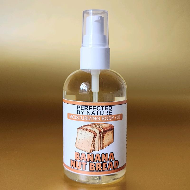 Body Oil Banana Nut Bread - Nourishing Moisturizer for Ultimate Comfort and Body Care