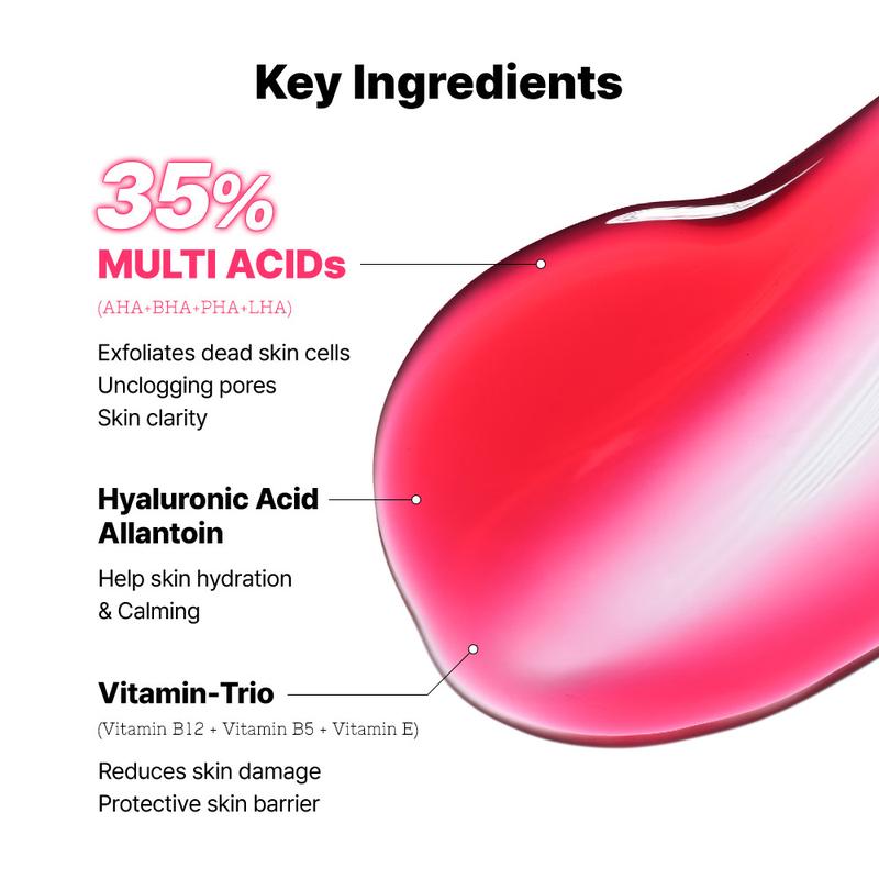 [COSRX OFFICIAL] The AHA BHA PHA LHA 35 Peel (30ml) | Dullness Care, Minimize Pore, Radiant Complex