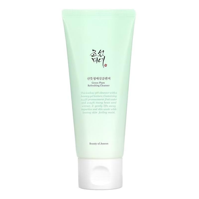 Beauty of Joseon Green Plum Refreshing Cleanser with Mung Bean Extract 100ml - Gel, Korean Facial Skincare