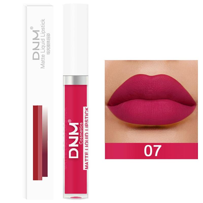 Long Lasting Matte Lipstick, 1 Count Matte Lip Balm Easy Coloring Water Proof Sweat Proof Moisturizing Matte Lip Sticks, Suitable for All Occasions Lip Makeup, Girls and Women Makeup Accessories