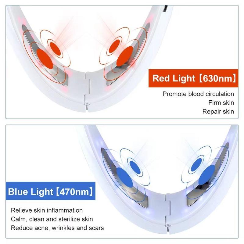 Rechargeable V-line Face Lifting Device, Double Chin Reducer, Face Slimming Device, V-line Face Lifting Device, Facial Beauty Instrument