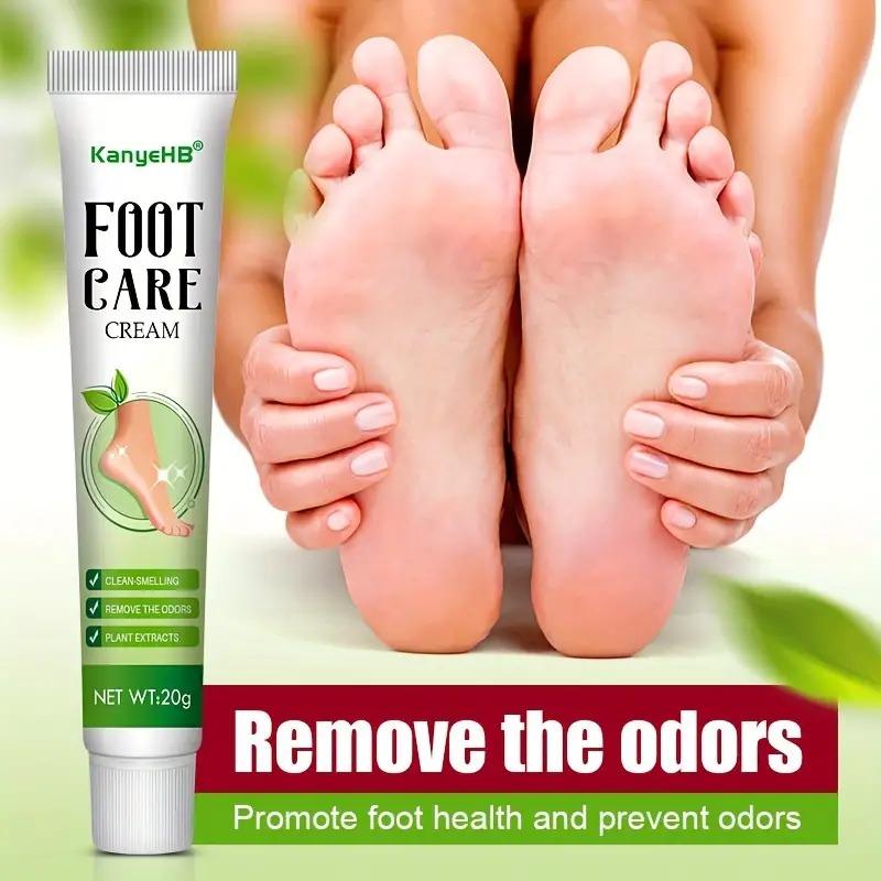 1pc Foot Deodorant Cream - Intense Odor Eliminator with Deep-Cleansing Formula, Long-Lasting Sweat Protection, Keeps Feet Fresh All Day Gentle