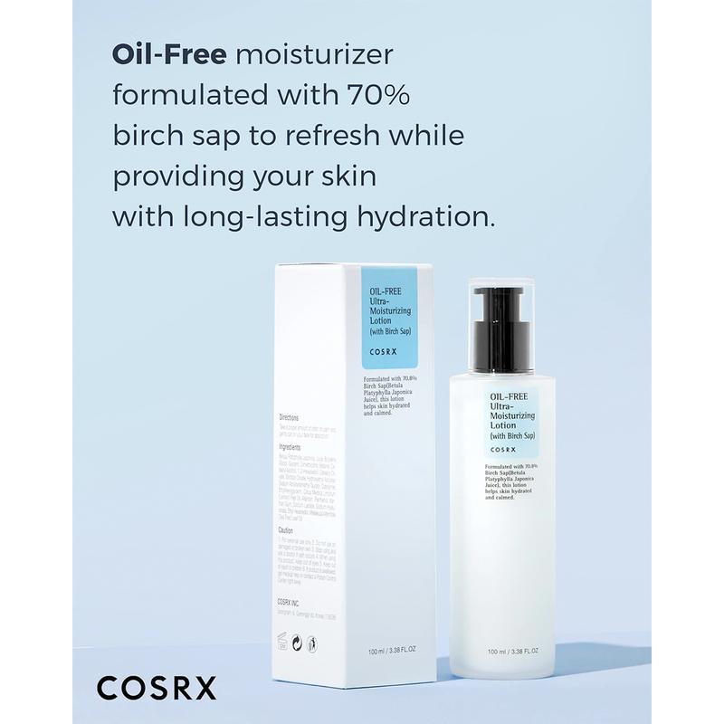 [COSRX OFFICIAL] Oil-Free Ultra-Moisturizing Lotion with Birch Sap 100ml