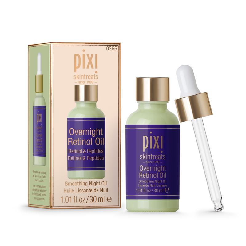 Pixi Overnight Retinol Oil: Smoothing Night Oil with Collagen Boost