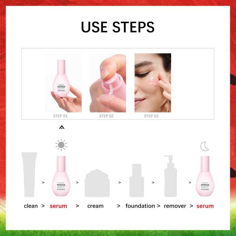 Watermelon Hydrating Serum 75ml – Moisturizing & Brightening Essence for Women – Gentle Facial Moisturizer & Thoughtful Gift Option