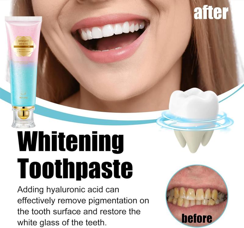 [Triple Whitening]Toothpaste,  whitening toothpaste, super whitening toothpaste, niacinamide whitening toothpaste, Coffee Oral Daily Evening Cleansing