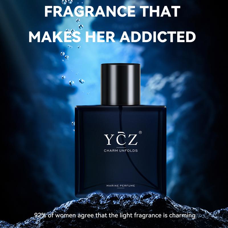 (Early Christmas promotion Only $7.98)YCZ Midnight Marine Man Cologne, Long Lasting Men perfume,Men's cologne , Gift,1.7oz(50ml)