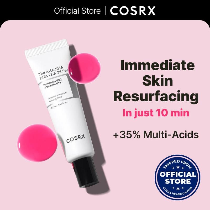 [COSRX OFFICIAL] The AHA BHA PHA LHA 35 Peel (30ml) | Dullness Care, Minimize Pore, Radiant Complex