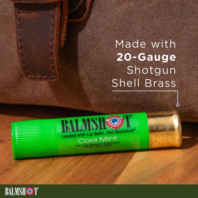 4-Pack All-time Favorites! Balmshot Lip Balm 100% Moisturizing