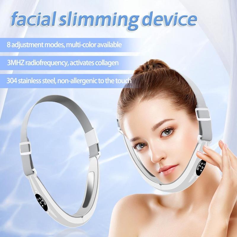 Rechargeable V-line Face Lifting Device, Double Chin Reducer, Face Slimming Device, V-line Face Lifting Device, Facial Beauty Instrument