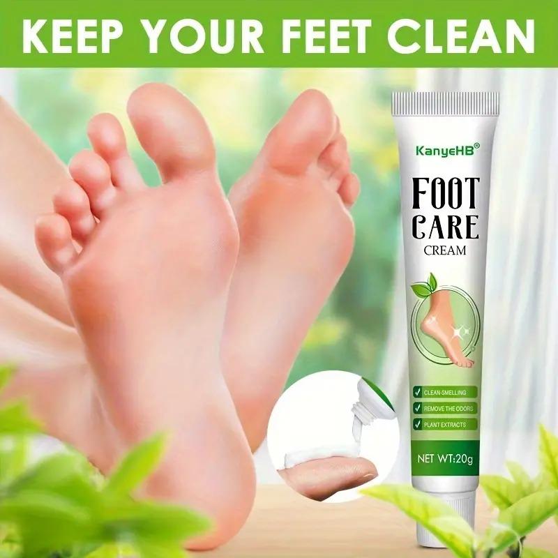 1pc Foot Deodorant Cream - Intense Odor Eliminator with Deep-Cleansing Formula, Long-Lasting Sweat Protection, Keeps Feet Fresh All Day Gentle