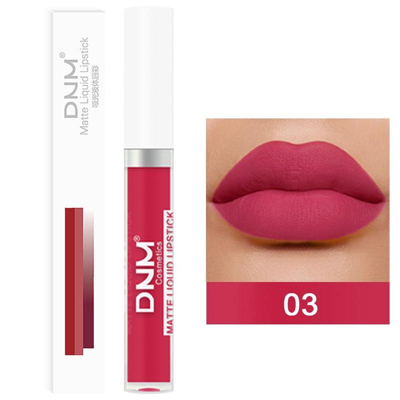 Long Lasting Matte Lipstick, 1 Count Matte Lip Balm Easy Coloring Water Proof Sweat Proof Moisturizing Matte Lip Sticks, Suitable for All Occasions Lip Makeup, Girls and Women Makeup Accessories