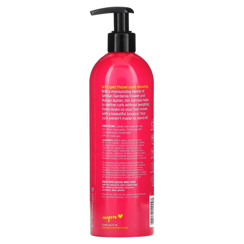 Not Your Mother's Curl Definition, Tahitian Gardenia Flower & Mango Butter Shampoo, 15.2 fl oz (450 ml)