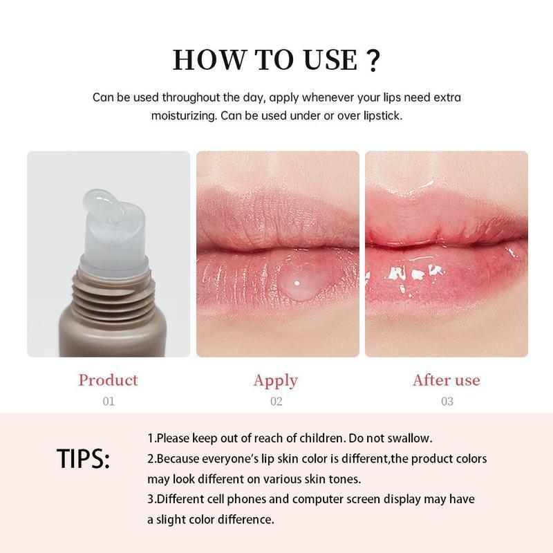 Hydrating Tinted Lip Balm, Summer Gifts, Butter Moisturizing Lipstick, Lip Tint Lip Stain Anti-cracking Lip Care Product for Women & Girls, Lip Products