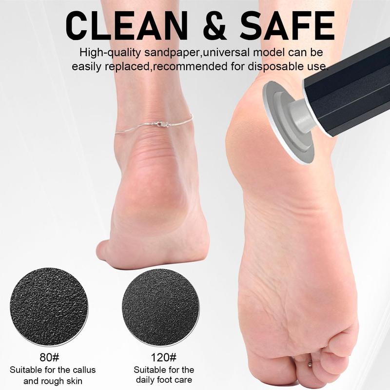 Electric Foot File, 1 Set Professional Pedicure Electric Callus Remover, Foot Sander Machine, Electric Foot Callus Remover