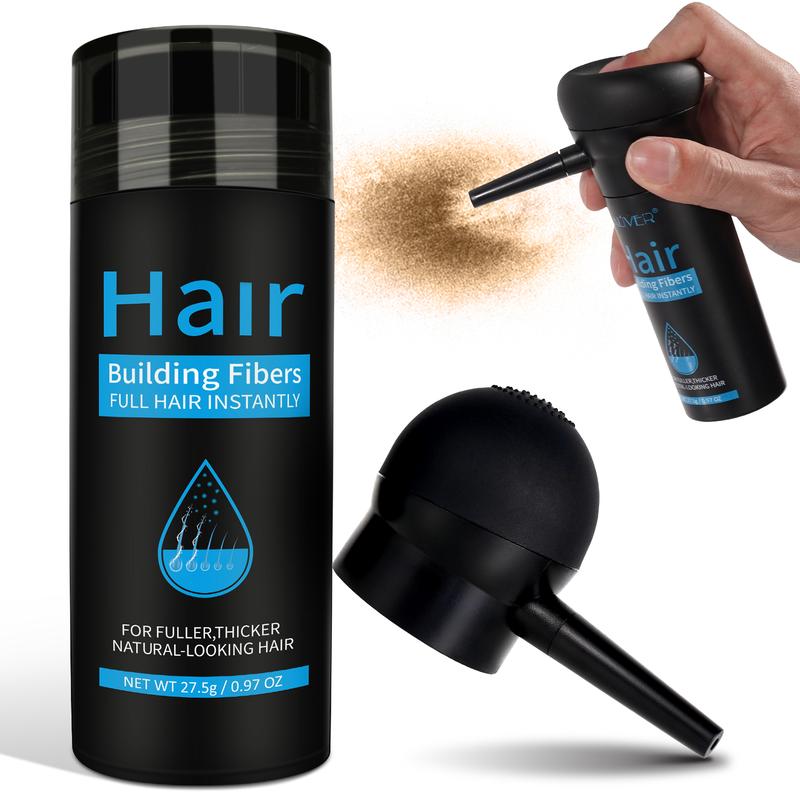 ALIVER Hair Fibers- Designed for Men & Women,0.97Oz