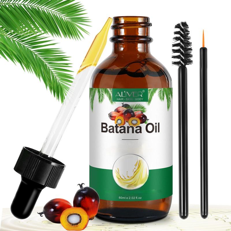 ALIVER Batana Oil for Hair Care – Enhances Hair & Skin Radiance, Prevents Hair Loss, and Repairs Damaged Hair – 2.02 Fl Oz Haircare Comfort