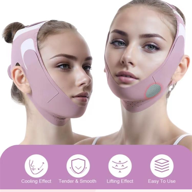 Reusable V-line shaped Face Lifting Corrector, Breathable Double Chin Reducer,V-face Mask, Face Lifting Corrector for Women, Facial Slimming &Massage Tools Comfort Skincare Adjustable Contour Daily Tightenin guasha double chin skin care