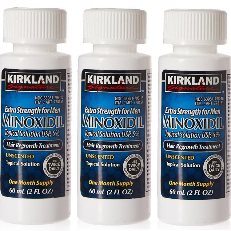 Kirkland Minoxidil 5% Extra Strength 1,2,3, 6 Months Supply Men Hair Regrowth Hair Care Daily Comfort