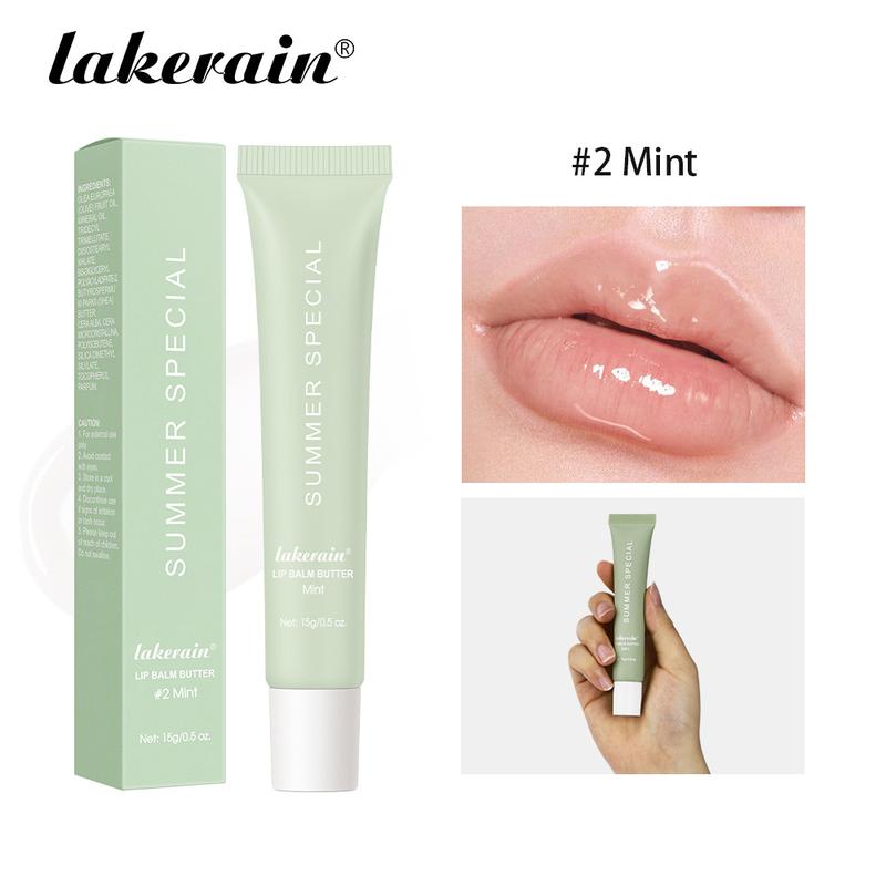 Hydrating Tinted Lip Balm, Summer Gifts, Butter Moisturizing Lipstick, Lip Tint Lip Stain Anti-cracking Lip Care Product for Women & Girls, Lip Products