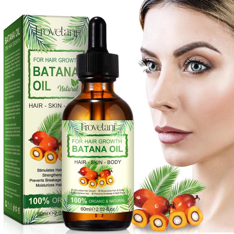 Batana Oil Hair Serum, Deep Moisturizing & Soothing Hair Oil, Hair Care Product for Dry & Damaged Hair, Suitable for All Hair Types