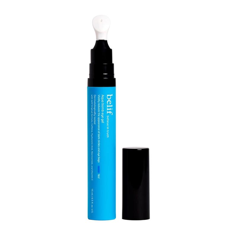 belif Aqua Bomb Eye Gel  Treatment for Dark Circles and Eye Bags Hyaluronic Lightweight Serum Skin Care Applicator