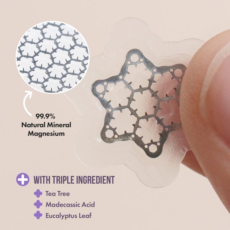 FreeGo Magnesium Acne Patch: Innovative Treatment for Acne, Dark Spots, and Cystic Acne - Patented & Clinically Tested Spot Hydrocolloid Patch