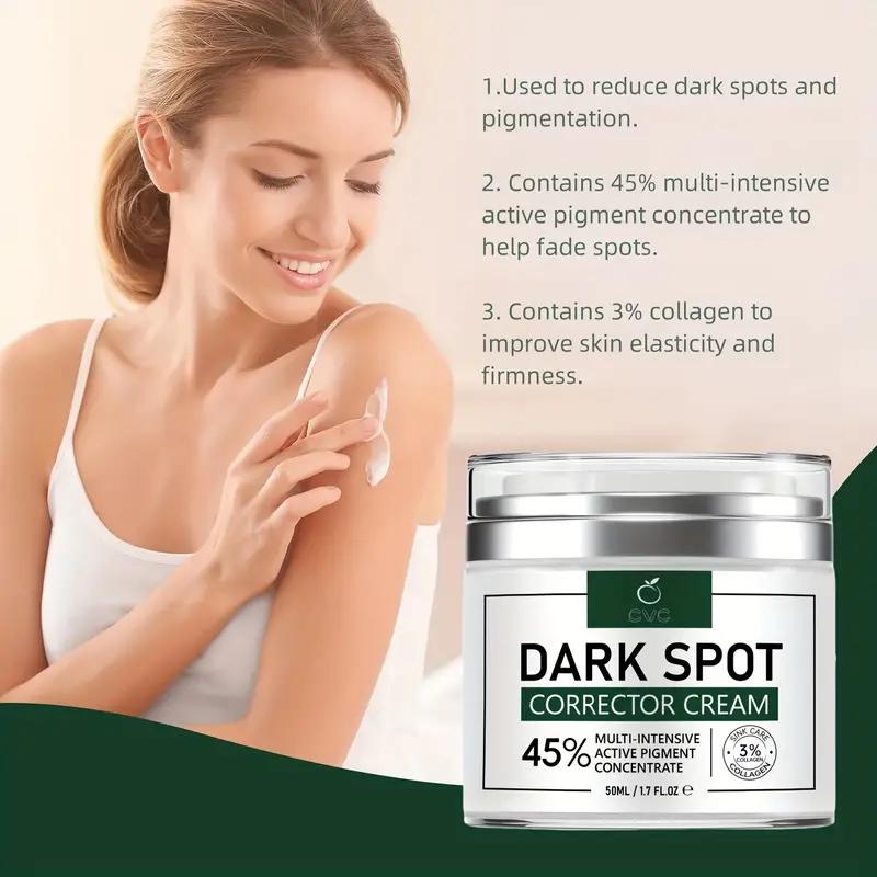 Dark Spot Remover Corrector for Face and Body, Dark Spot Corrector Cream, Moisturizer-Remover, for Men and Women, CVC