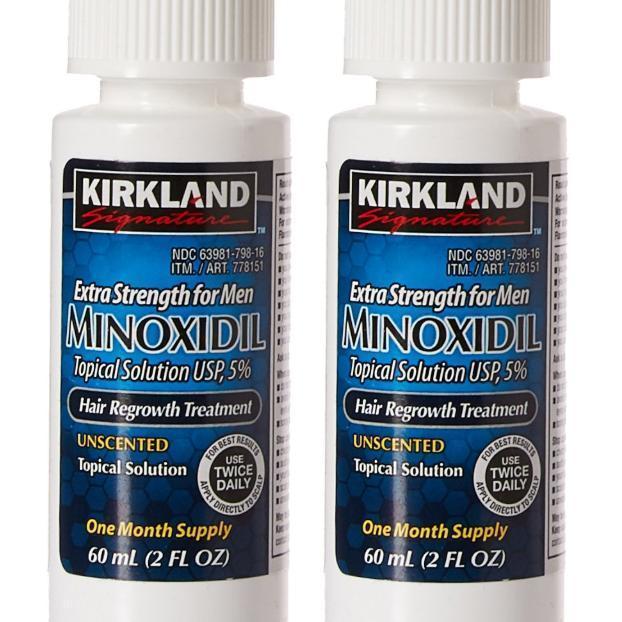 Kirkland Minoxidil 5% Extra Strength 1,2,3, 6 Months Supply Men Hair Regrowth Hair Care Daily Comfort