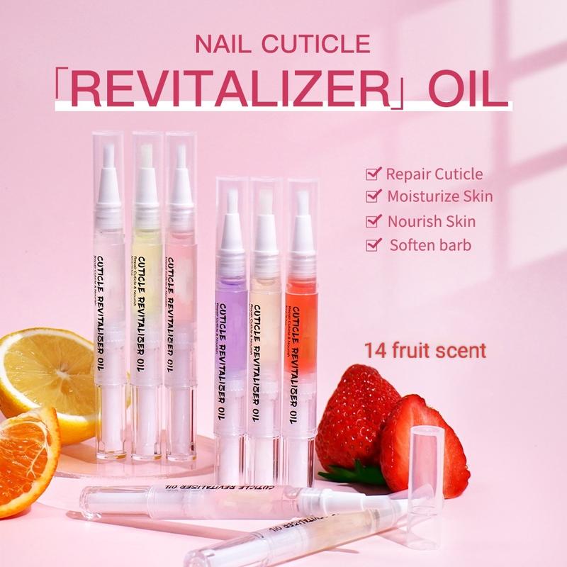 Cuticle Revitalized Oil Pen-Organic Nutrient Nail Growth Oil for Men and Women with Moisturized Nail Cuticle Oil Manicure Tools Nail Skin Edge Care Product for Women & Men, Nail Health Nail Care Nail Polish