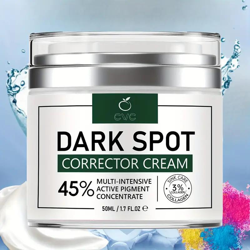 Dark Spot Remover Corrector for Face and Body, Dark Spot Corrector Cream, Moisturizer-Remover, for Men and Women, CVC