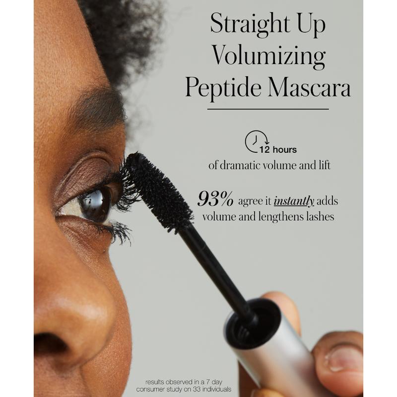 Straight Up™ Volumizing Peptide Mascara