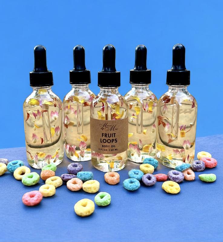 Fruit Loops Moisturizing Body Oil - Massage Oil