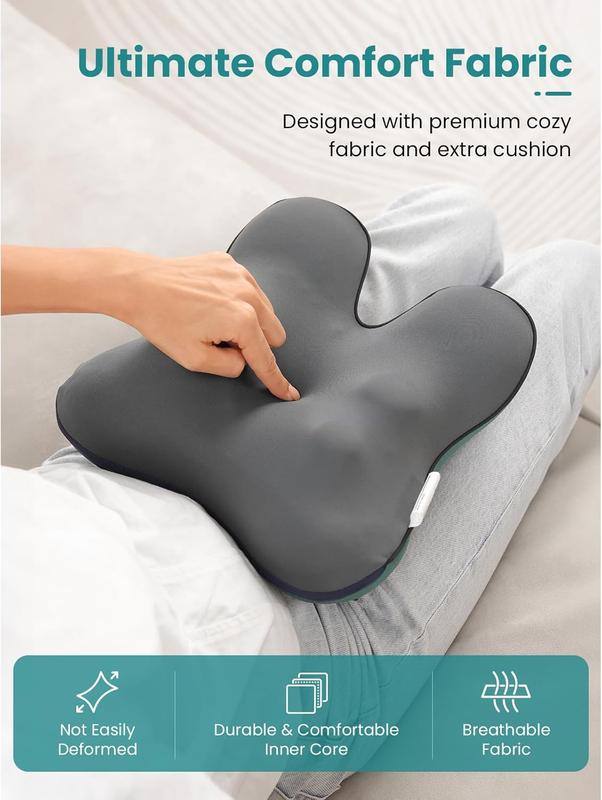 BOB AND BRAD  EZBack Corded Neck Massager with Heat Deep Massage Technology FSA HSA Eligible, Pain Relief Deep Tissue, 3D Shiatsu Back Shoulder Legs and Neck Massager, Ideal Gifts for Women Men,Easy to Use & Portable