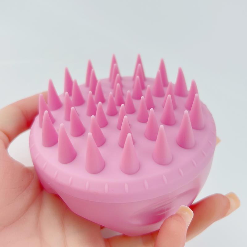 2 pcs Scalp Massager Shampoo Brush, Soft Silicone Dandruff Removal, Scalp Massager for Hair Growth, Wet Dry Brush for  Body Care Comfort Accessories