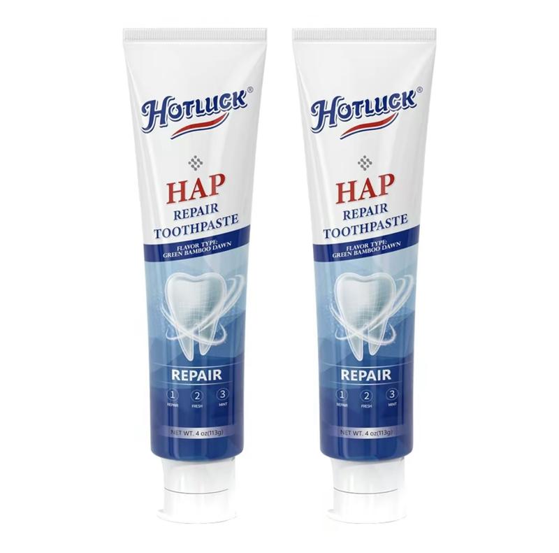 Hotluck Fluoride-Free HydroxyapatiteToothpaste-Whitening, PlaqueControl, Cavity Prevention, andStrengthens Teeth for the Whole FamilyOral