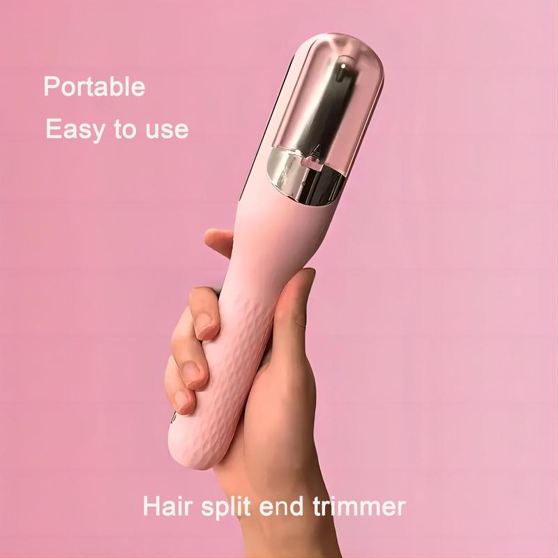 Cordless Split End Hair Trimmer, 1 Set 2-in-1 Multifunctional Automatic Hair Clipper with Clip & Cleaning Brush & Charging Cable, Hair Cutter for Men & Women, Thanksgiving Gift, Christmas Gift, Winter Gift Set