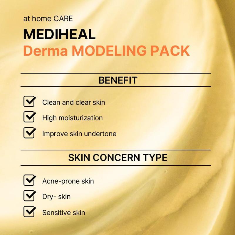 Mediheal Derma Modeling Pack with Dual Synergy Effect for Deep Hydration