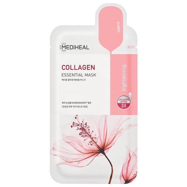 Mediheal Collagen Hydrating Essential Sheet Mask Flower Skincare