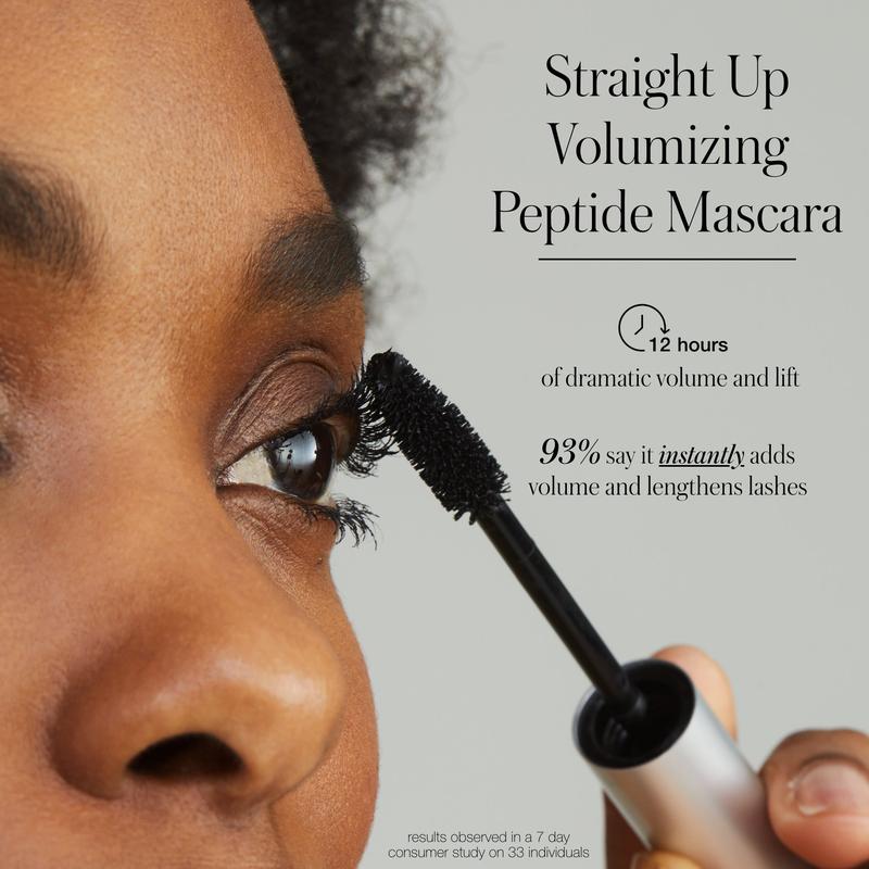 Straight Up™ Volumizing Peptide Mascara