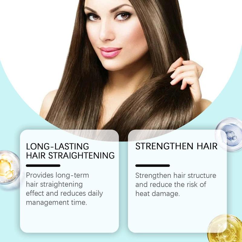 Straightening Hair Cream, Moisturizing Hair Care Cream, Hair Care & Styling Product for Women & Men, Hair Smoothing Cream