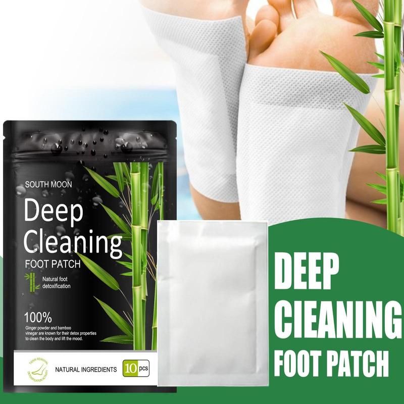 Bamboo Charcoal Foot Patch, 2 Packs(20pcs pack) Moisturizing Deep Cleansing Foot Care Patch, Foot Care Product for Women & Men