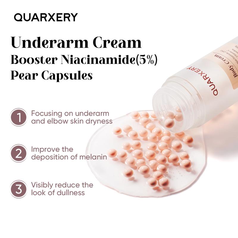 QUARXERY Purifying Enzymes Exfoliating Gel 50g with Booster Niacinamide(5%) Pear Capsules Skincare Skin Repair black friday deals