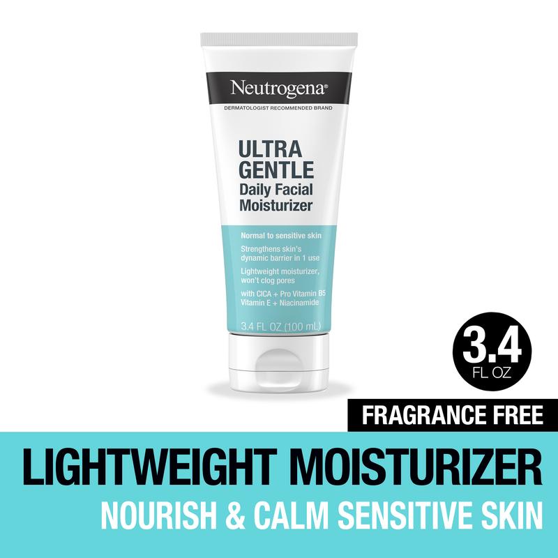 Neutrogena Skin's Vitals Balance Duo Ultra Gentle Foaming Facial Cleanser 12 fl. oz & Daily Facial Moisturizer, 3.4 fl. oz Hydrating Moisture