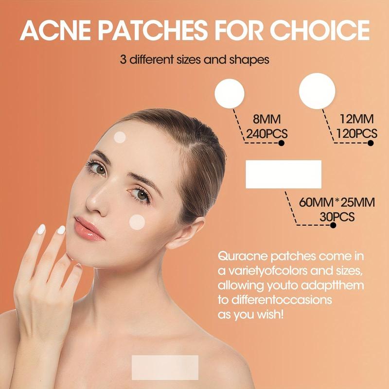 Hydrocolloid Acne Patch, 1 Set Round and Large Spot Stickers, Gentle and Non-irritating, Easy To Use, Facial Skin Care Products, Christmas Gift