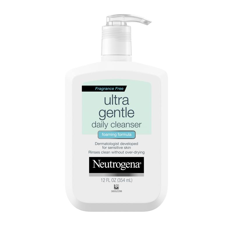 Neutrogena Skin's Vitals Balance Duo Ultra Gentle Foaming Facial Cleanser 12 fl. oz & Daily Facial Moisturizer, 3.4 fl. oz Hydrating Moisture